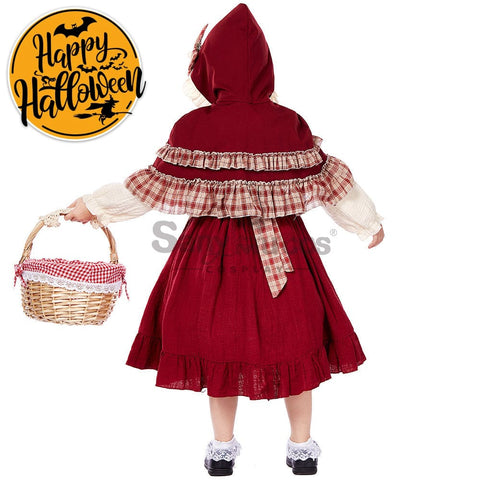 【In Stock】Christmas/Halloween Cosplay Lolita Red Riding Hood Costume Kid Size Costumes