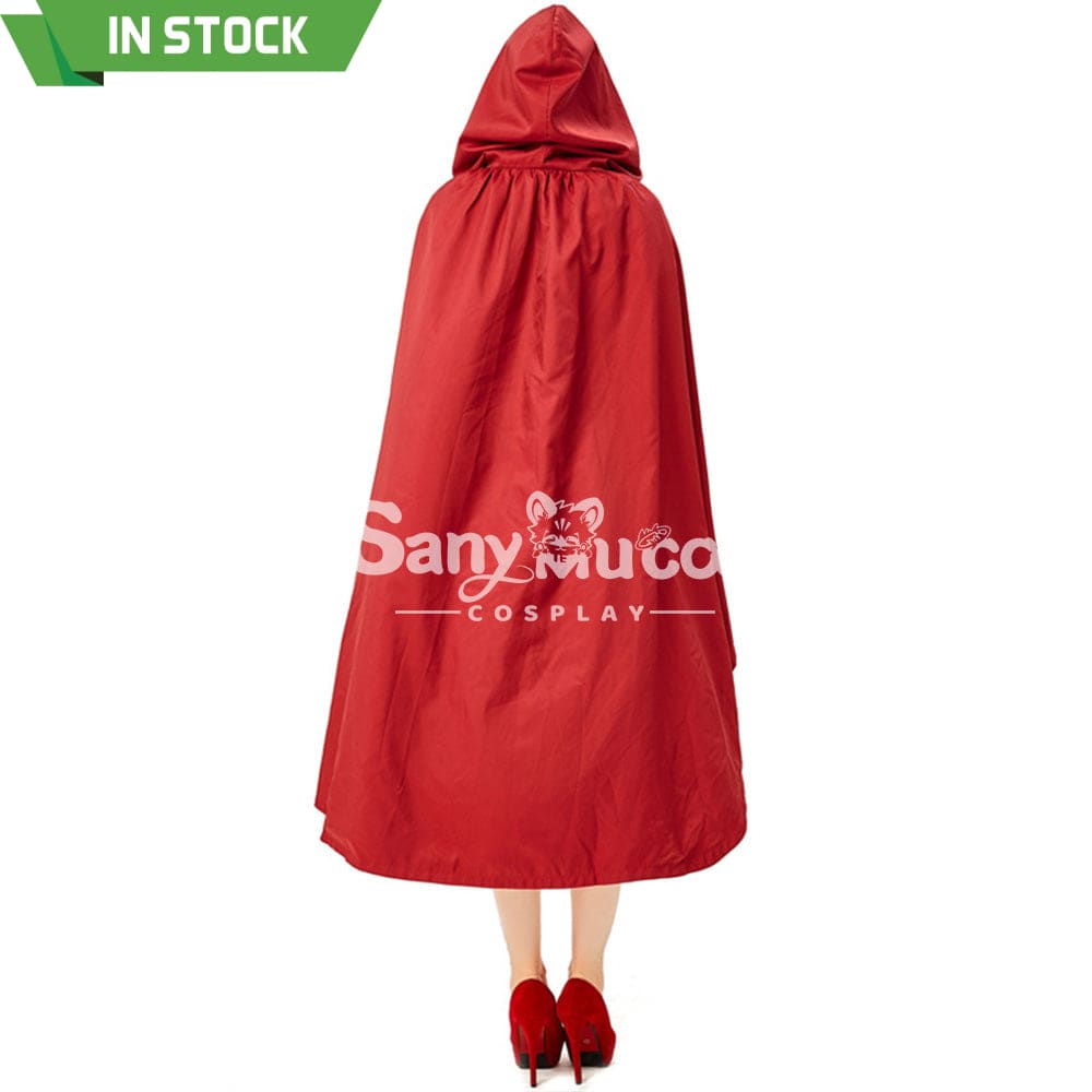 【In Stock】Christmas/Halloween Cosplay Maid Red Riding Hood Costume Adult Size Costumes