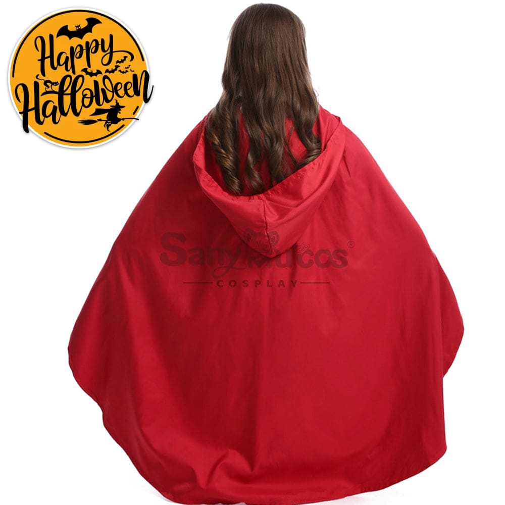 【In Stock】Christmas/Halloween Cosplay Maid Red Riding Hood Costume Kid Size Costumes