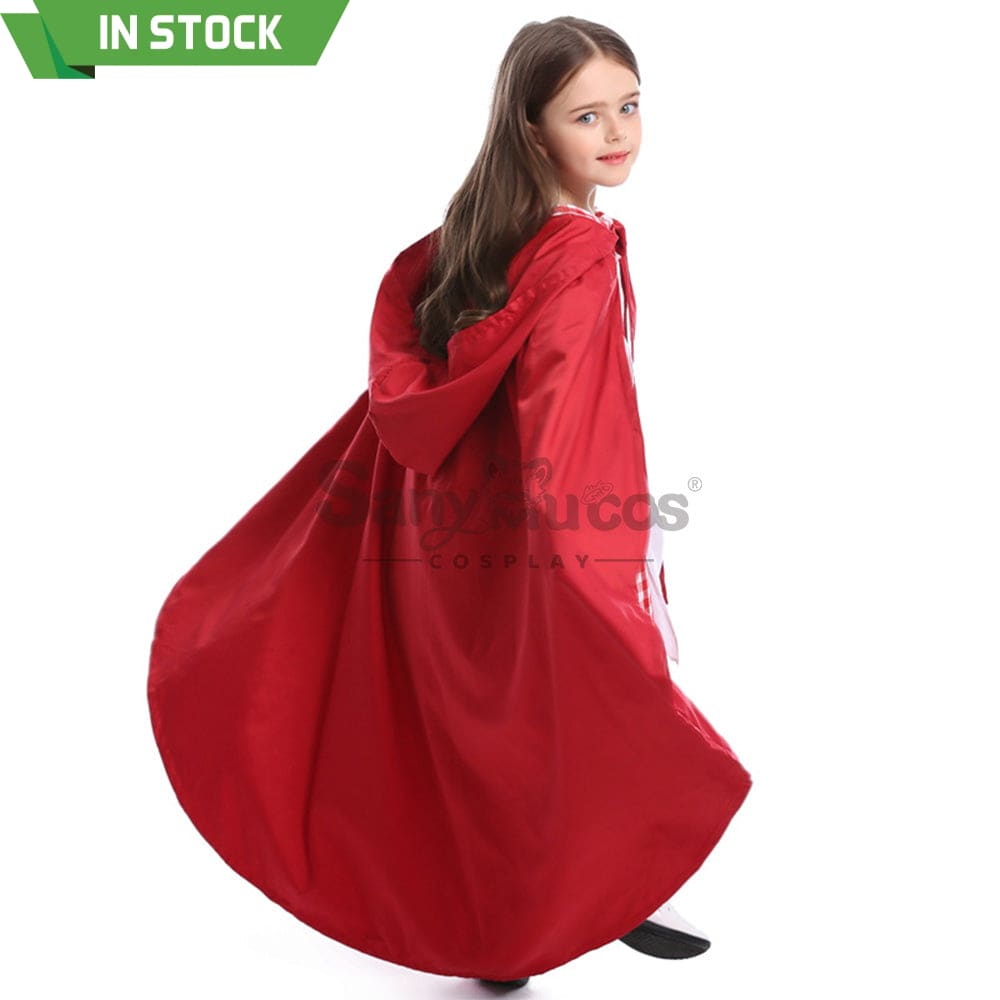 【In Stock】Christmas/Halloween Cosplay Maid Red Riding Hood Costume Kid Size Costumes