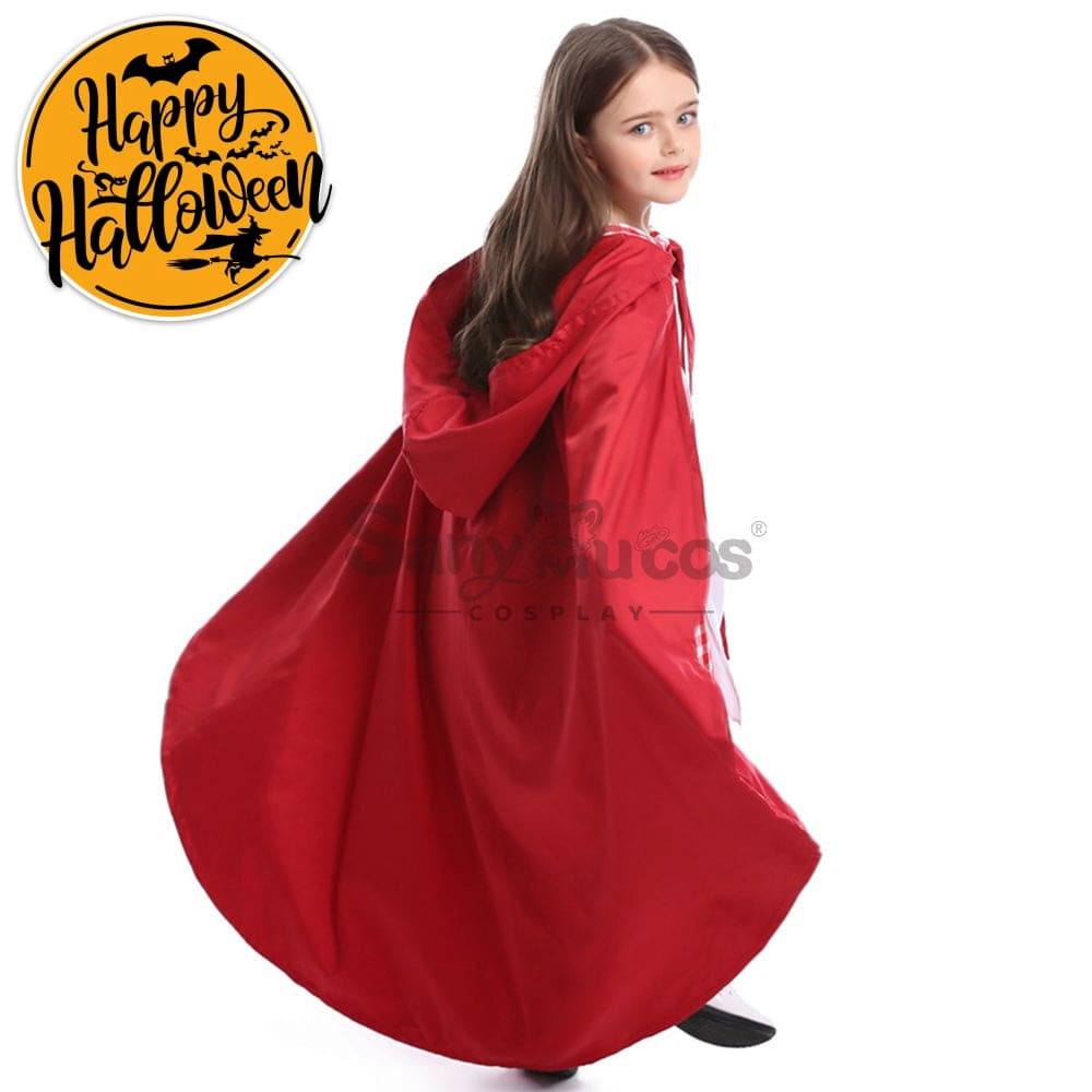 【In Stock】Christmas/Halloween Cosplay Maid Red Riding Hood Costume Kid Size Costumes