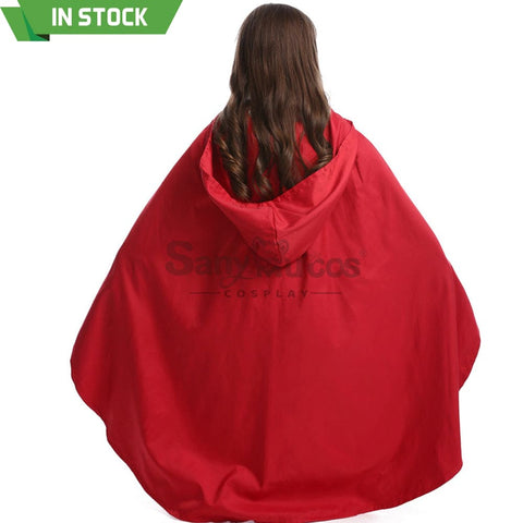 【In Stock】Christmas/Halloween Cosplay Maid Red Riding Hood Costume Kid Size Costumes