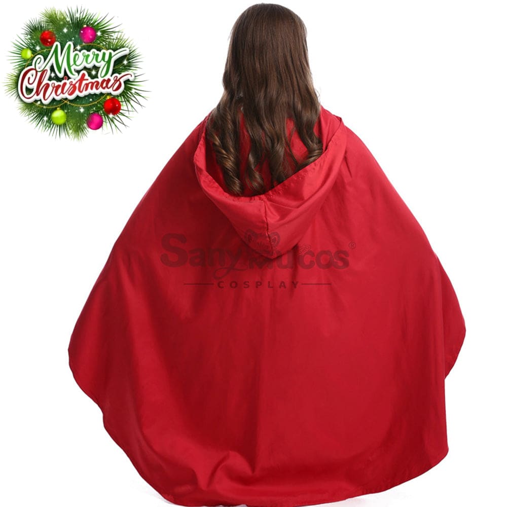 【In Stock】Christmas/Halloween Cosplay Maid Red Riding Hood Costume Kid Size Costumes