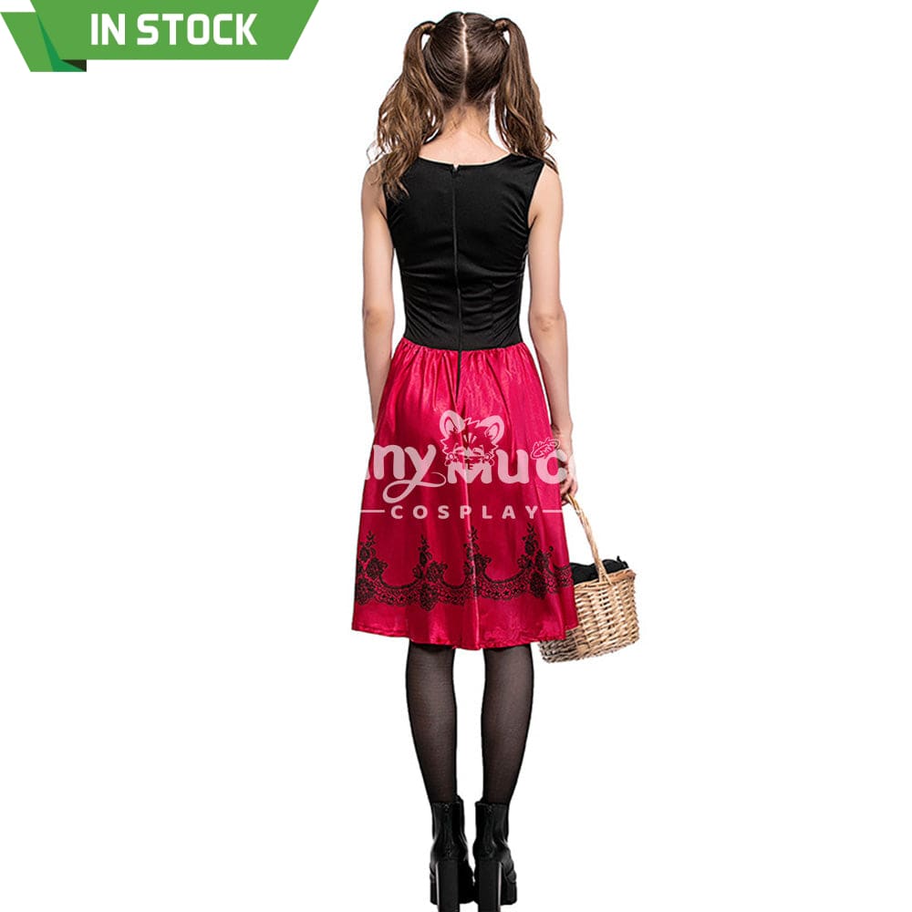 【In Stock】Christmas/Halloween Cosplay Red Riding Hood Costume Adult Size Costumes