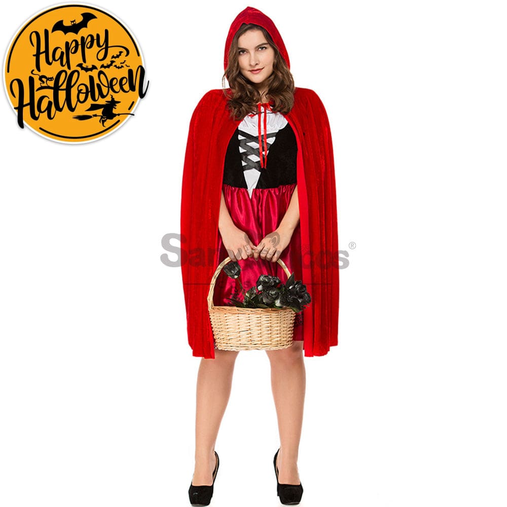 【In Stock】Christmas/Halloween Cosplay Red Riding Hood Costume Plus Size Costumes