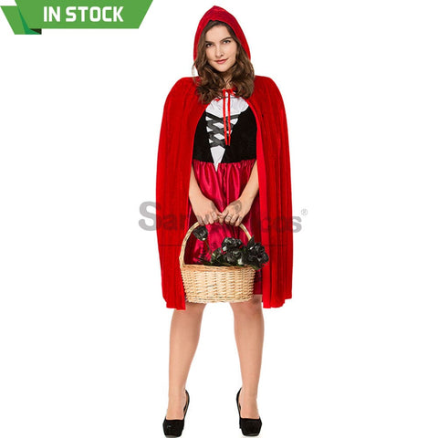 【In Stock】Christmas/Halloween Cosplay Red Riding Hood Costume Plus Size Costumes