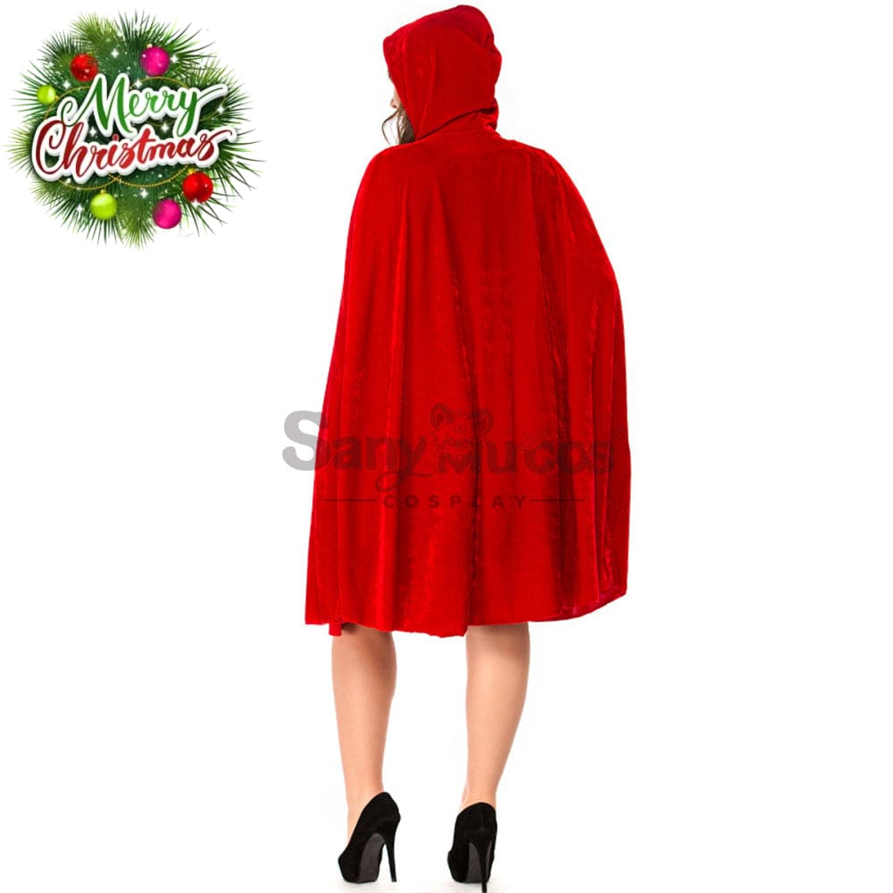 【In Stock】Christmas/Halloween Cosplay Red Riding Hood Costume Plus Size Costumes