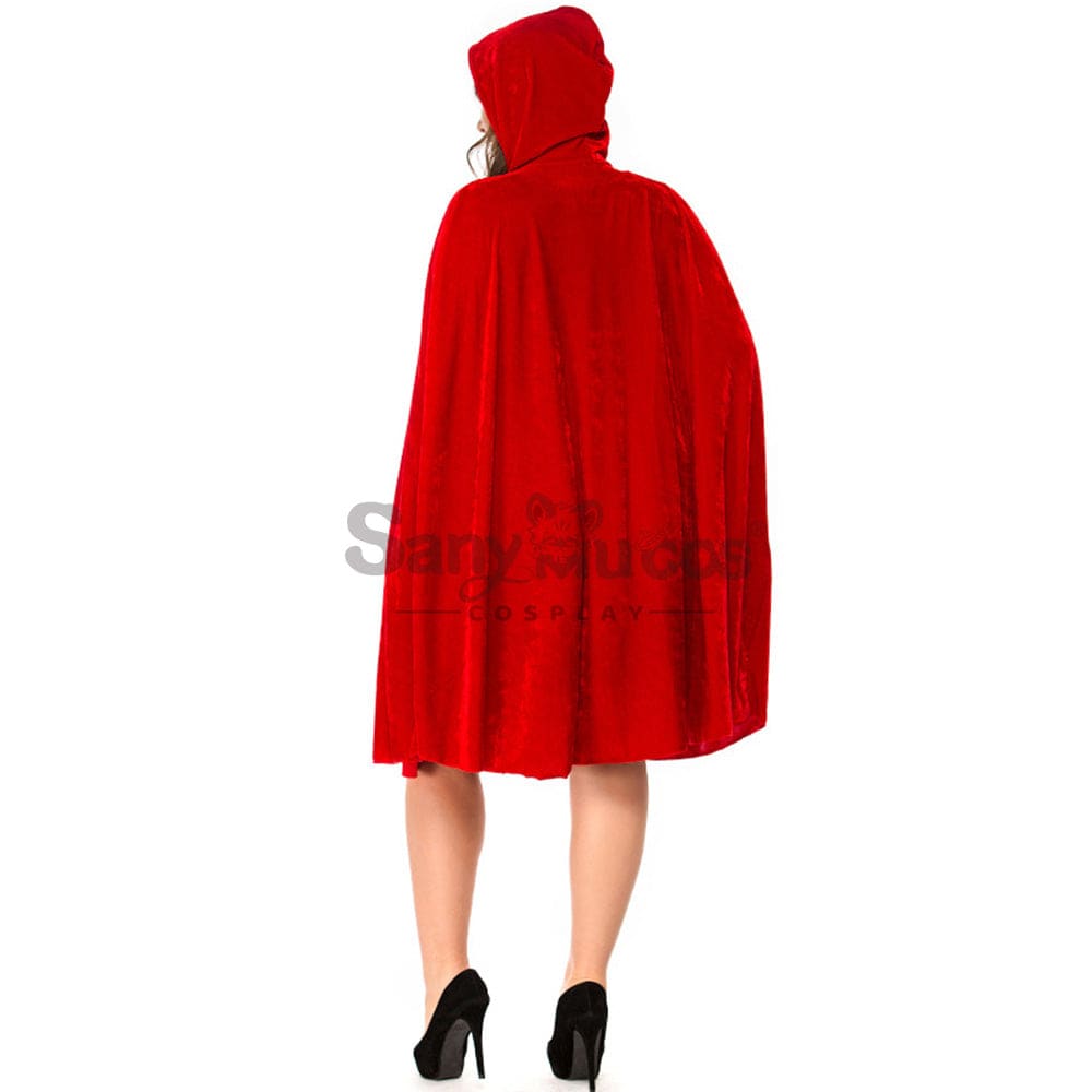 【In Stock】Christmas/Halloween Cosplay Red Riding Hood Costume Plus Size Costumes