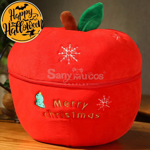 【In Stock】Christmas Holiday Doll Santa Claus Christmas Elk Large Peace Fruit Storage Bag Apple