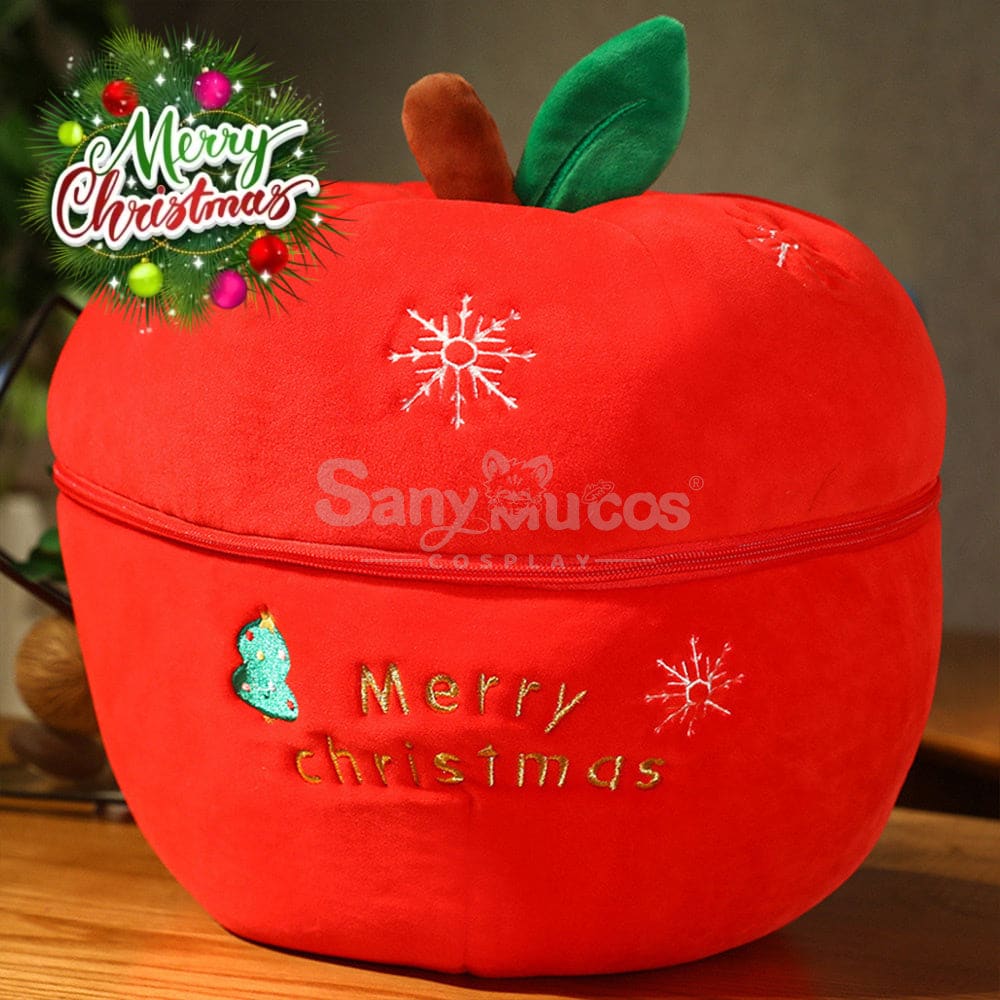 【In Stock】Christmas Holiday Doll Santa Claus Christmas Elk Large Peace Fruit Storage Bag Apple