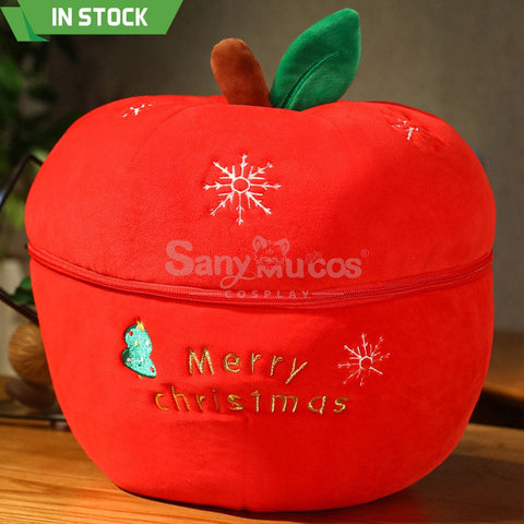 【In Stock】Christmas Holiday Doll Santa Claus Christmas Elk Large Peace Fruit Storage Bag Apple