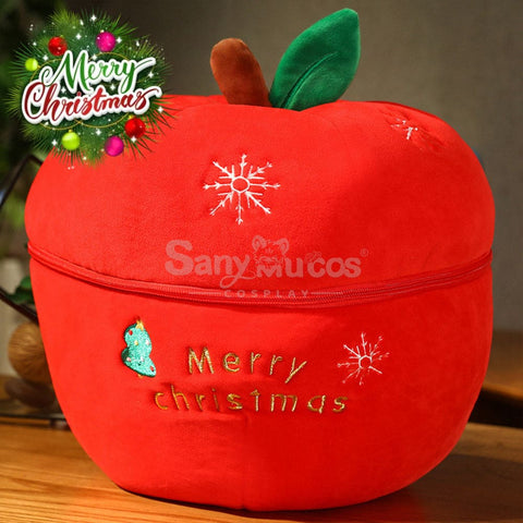 【In Stock】Christmas Holiday Doll Santa Claus Christmas Elk Large Peace Fruit Storage Bag Apple