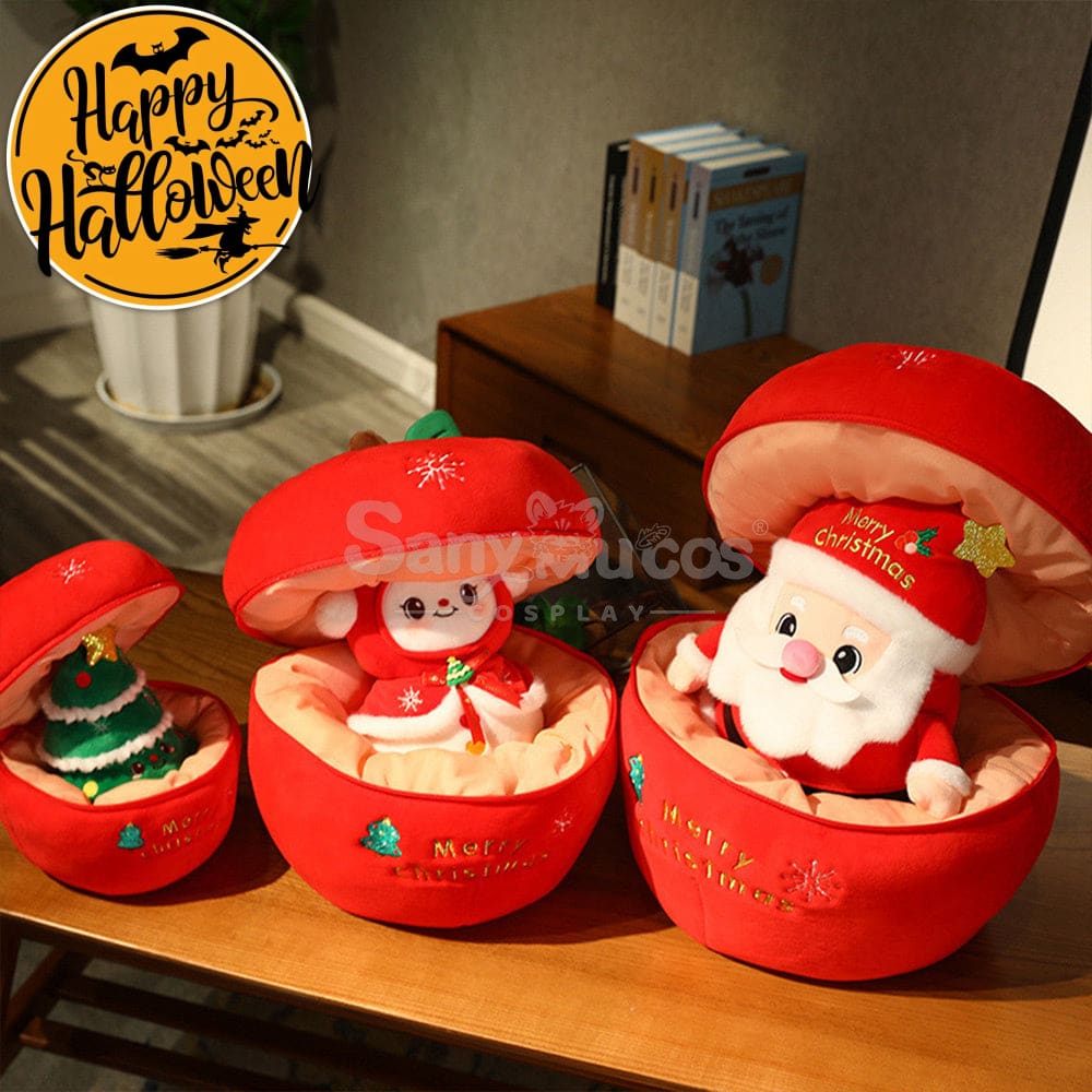 【In Stock】Christmas Holiday Doll Santa Claus Christmas Elk Large Peace Fruit Storage Bag