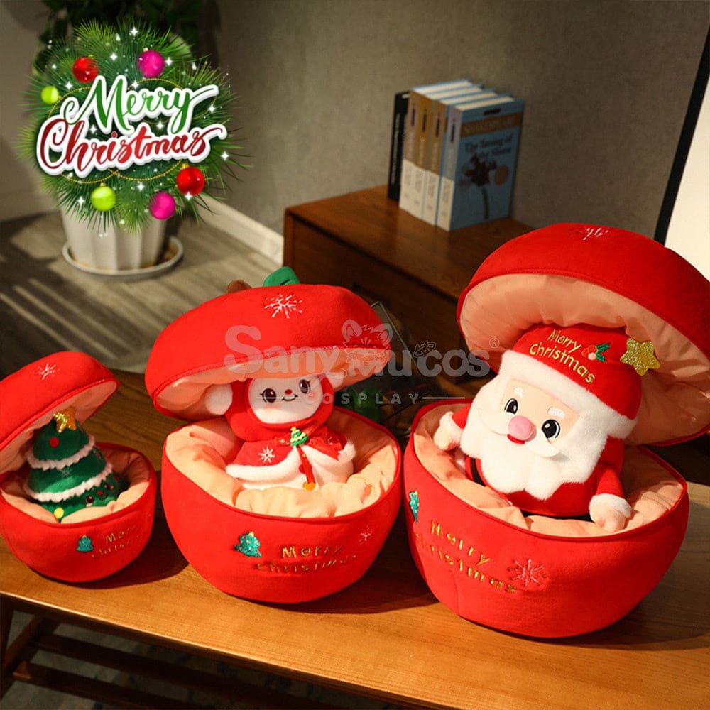 【In Stock】Christmas Holiday Doll Santa Claus Christmas Elk Large Peace Fruit Storage Bag