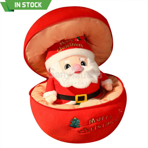 【In Stock】Christmas Holiday Doll Santa Claus Christmas Elk Large Peace Fruit Storage Bag