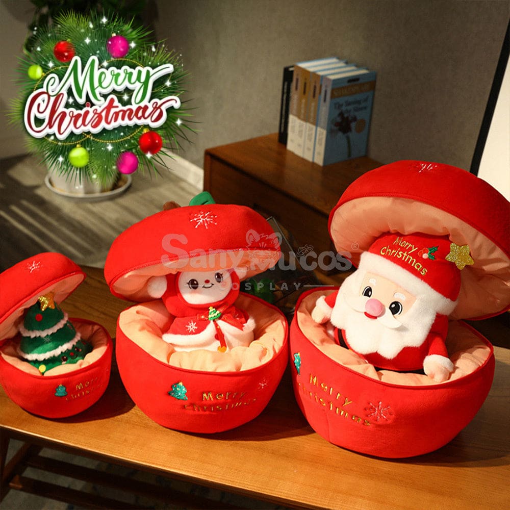 【In Stock】Christmas Holiday Doll Santa Claus Christmas Elk Large Peace Fruit Storage Bag