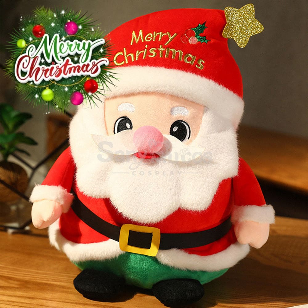 【In Stock】Christmas Holiday Doll Santa Claus Christmas Elk Large Peace Fruit Storage Bag / S