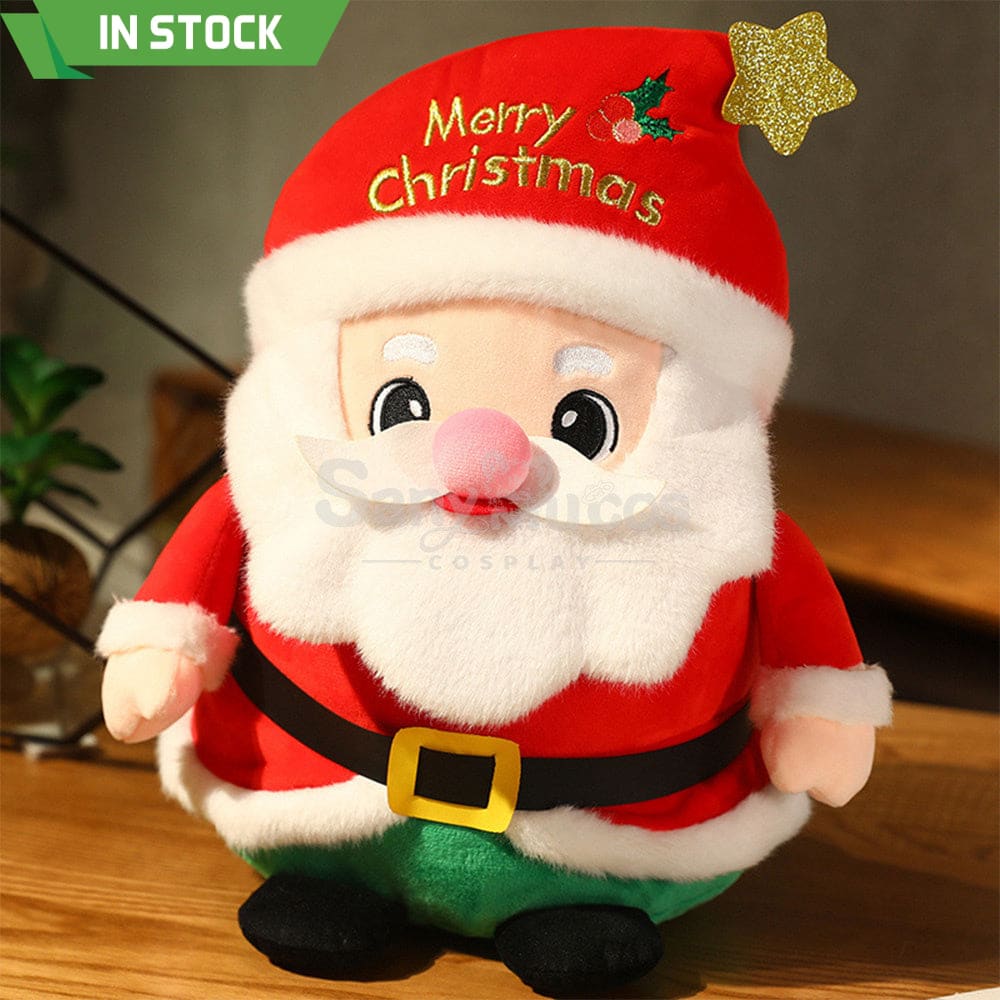 【In Stock】Christmas Holiday Doll Santa Claus Christmas Elk Large Peace Fruit Storage Bag / S