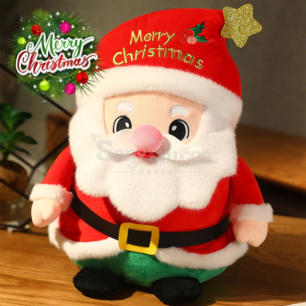 【In Stock】Christmas Holiday Doll Santa Claus Christmas Elk Large Peace Fruit Storage Bag / S