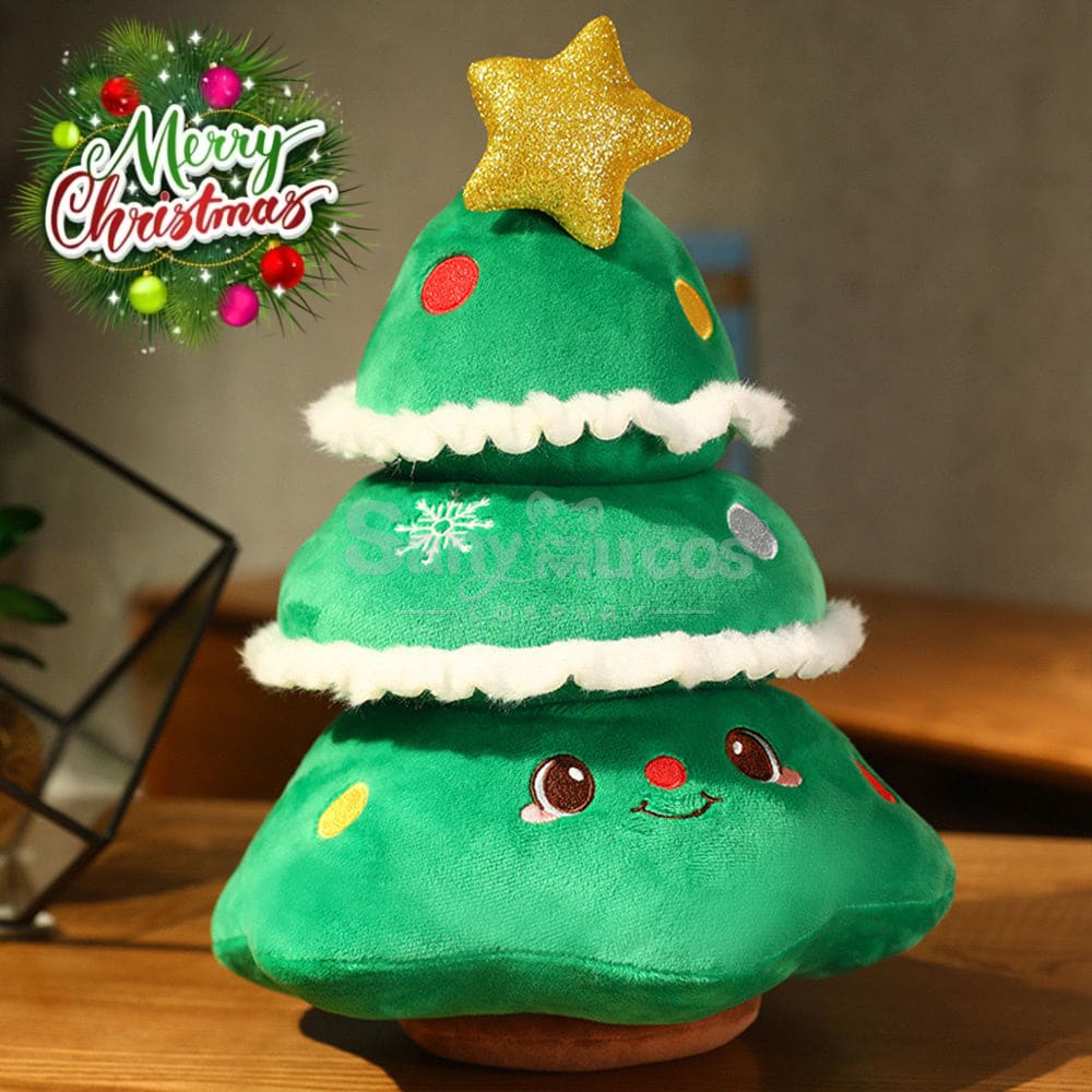【In Stock】Christmas Holiday Doll Santa Claus Christmas Elk Large Peace Fruit Storage Bag Tree /