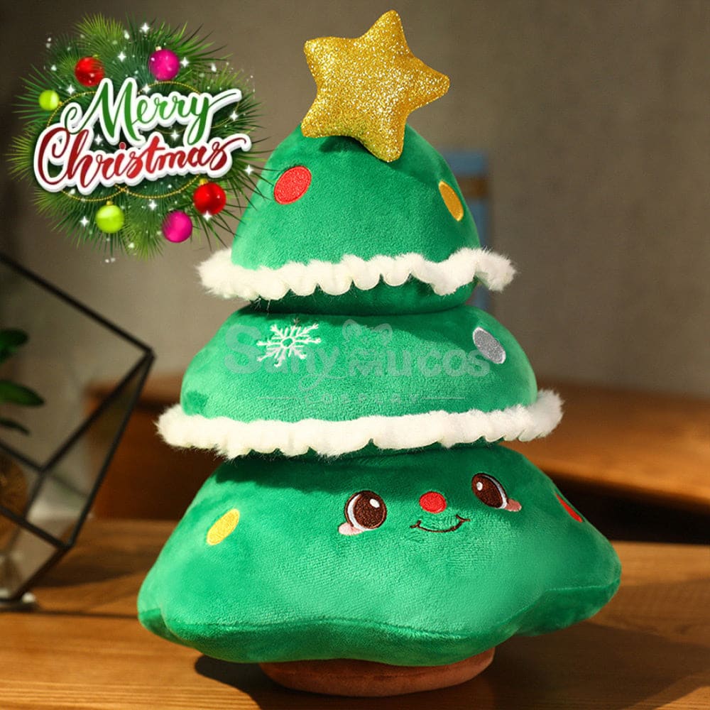 【In Stock】Christmas Holiday Doll Santa Claus Christmas Elk Large Peace Fruit Storage Bag Tree /