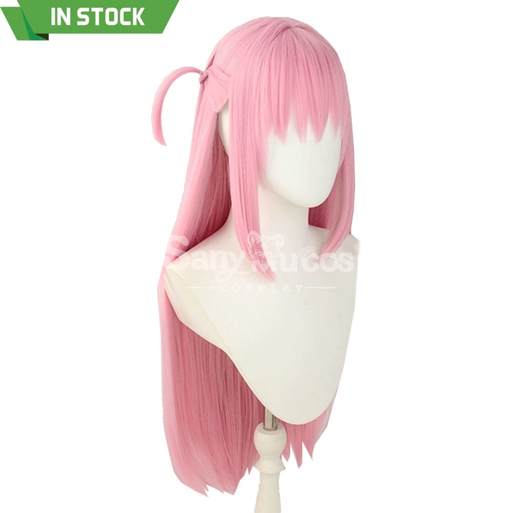 【In Stock】Comics Bocchi The Rock Cosplay Gotoh Hitori Pink Long Wig Wigs