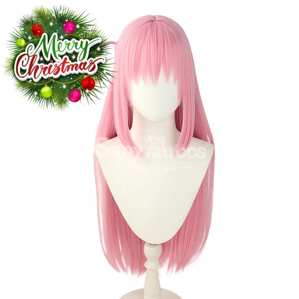 【In Stock】Comics Bocchi The Rock Cosplay Gotoh Hitori Pink Long Wig Wigs