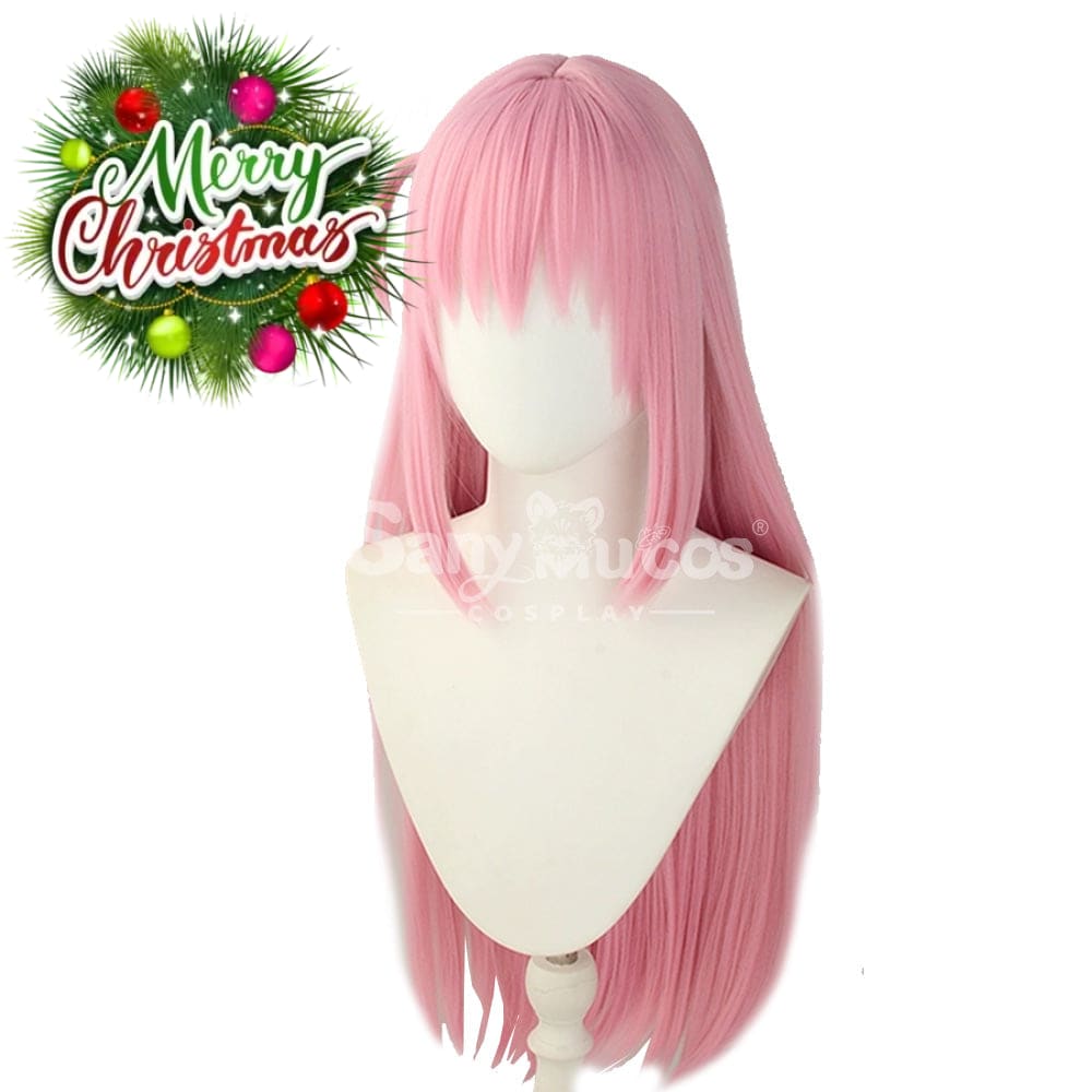 【In Stock】Comics Bocchi The Rock Cosplay Gotoh Hitori Pink Long Wig Wigs