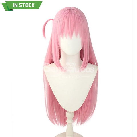 【In Stock】Comics Bocchi The Rock Cosplay Gotoh Hitori Pink Long Wig Wigs