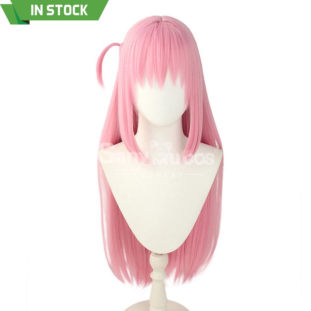 【In Stock】Comics Bocchi The Rock Cosplay Gotoh Hitori Pink Long Wig Wigs