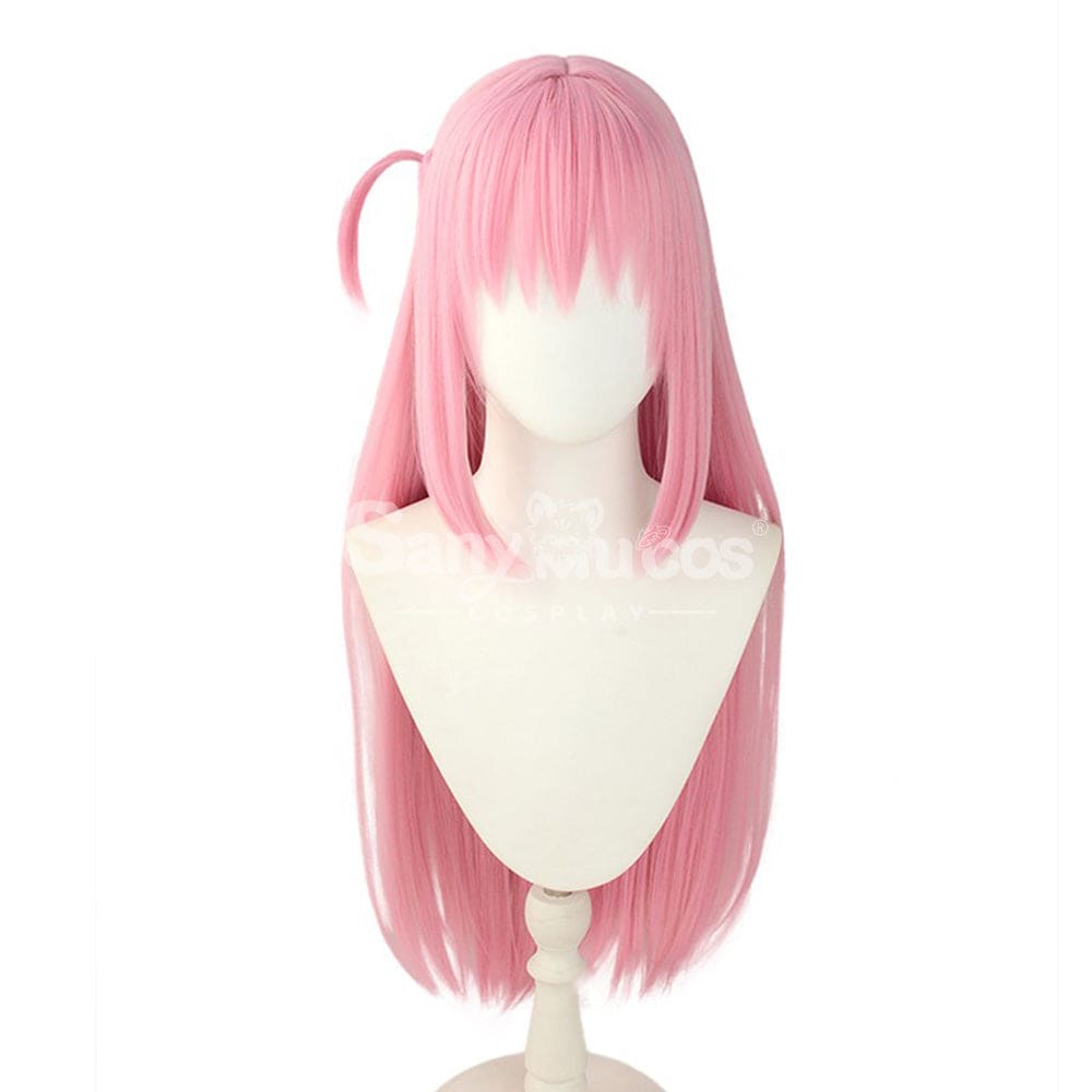 【In Stock】Comics Bocchi The Rock Cosplay Gotoh Hitori Pink Long Wig Wigs