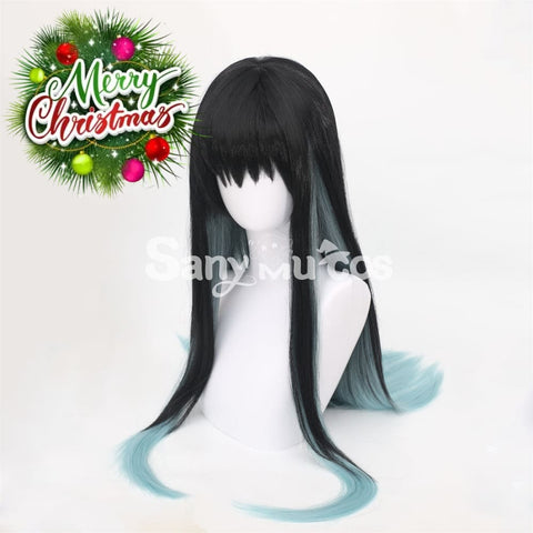 Comics Demon Slayer cosplay Edogawa Tokitou Muichirou cosplay wig