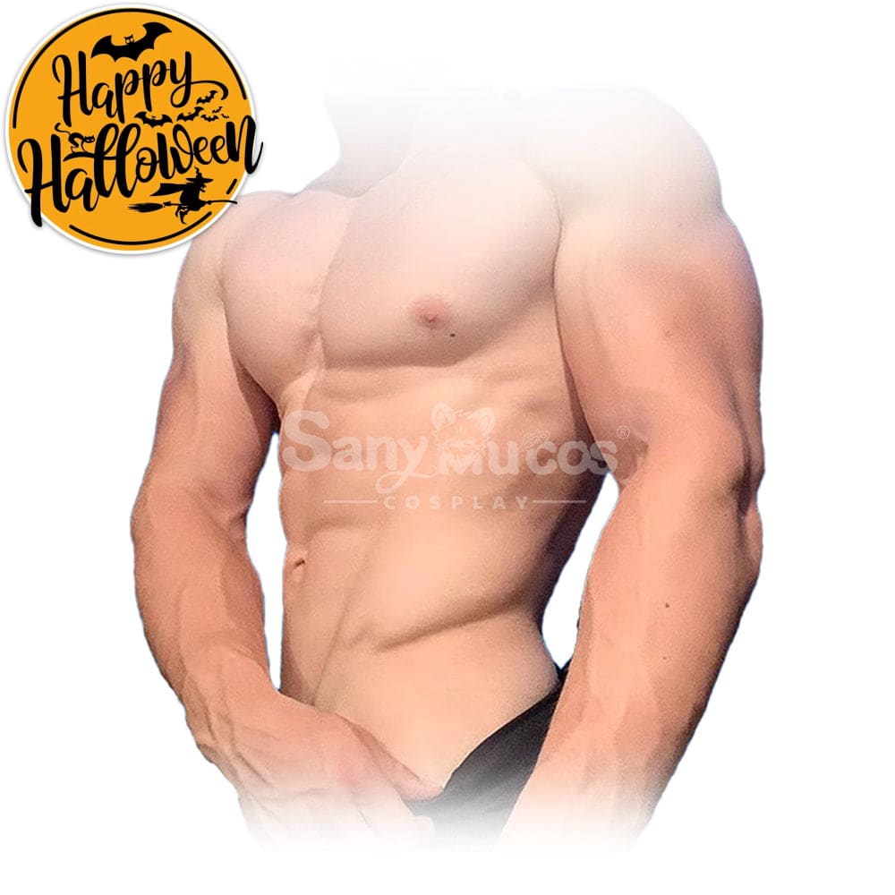 【In Stock】Cosplay Costume Fake Muscle Suit Sleeves Kirin Arm Skin Color Ivory White / Bronze / Chocolate Black Cosplay