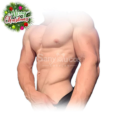 【In Stock】Cosplay Costume Fake Muscle Suit Sleeves Kirin Arm Skin Color Ivory White / Bronze / Chocolate Black Cosplay