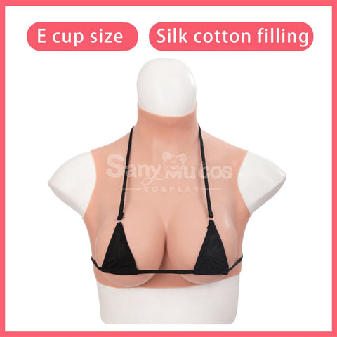 【In Stock】Cosplay Prop Fake breasts Suit Sleeveless Skin Color Ivory White / Bronze / Chocolate Black Cosplay Costumes