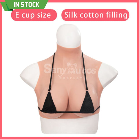 【In Stock】Cosplay Prop Fake breasts Suit Sleeveless Skin Color Ivory White / Bronze / Chocolate Black Cosplay Costumes
