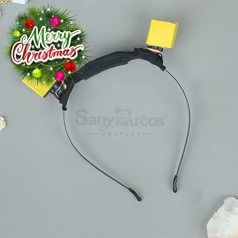 【In Stock】Electric Movable Cat Ears Headband Cosplay Headdress Props Electric Hairband Prop