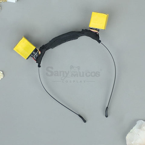 【In Stock】Electric Movable Cat Ears Headband Cosplay Headdress Props Electric Hairband Prop