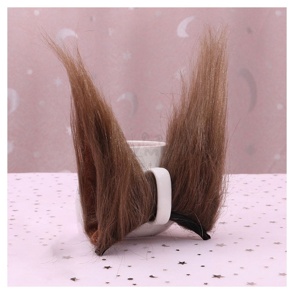 【In Stock】Fennec Fox Ears Hair Clips Cosplay Props Prop