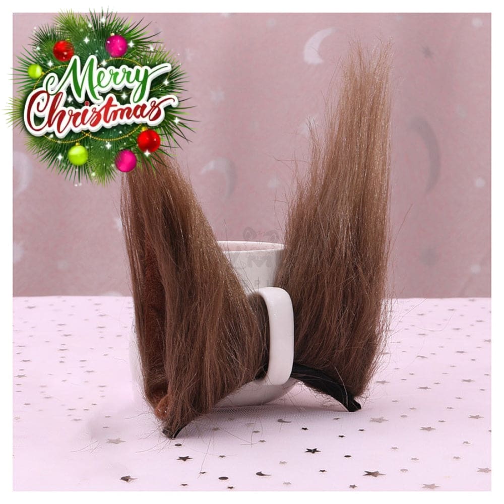 【In Stock】Fennec Fox Ears Hair Clips Cosplay Props Prop