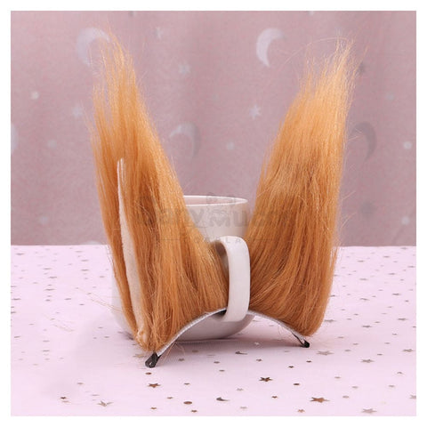 【In Stock】Fennec Fox Ears Hair Clips Cosplay Props Prop