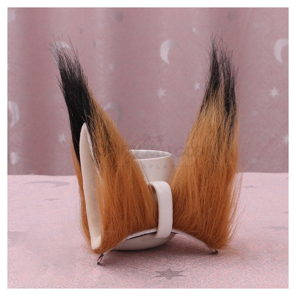 【In Stock】Fennec Fox Ears Hair Clips Cosplay Props Prop