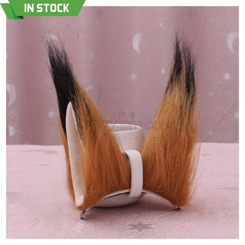 【In Stock】Fennec Fox Ears Hair Clips Cosplay Props Prop