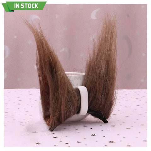 【In Stock】Fennec Fox Ears Hair Clips Cosplay Props Prop