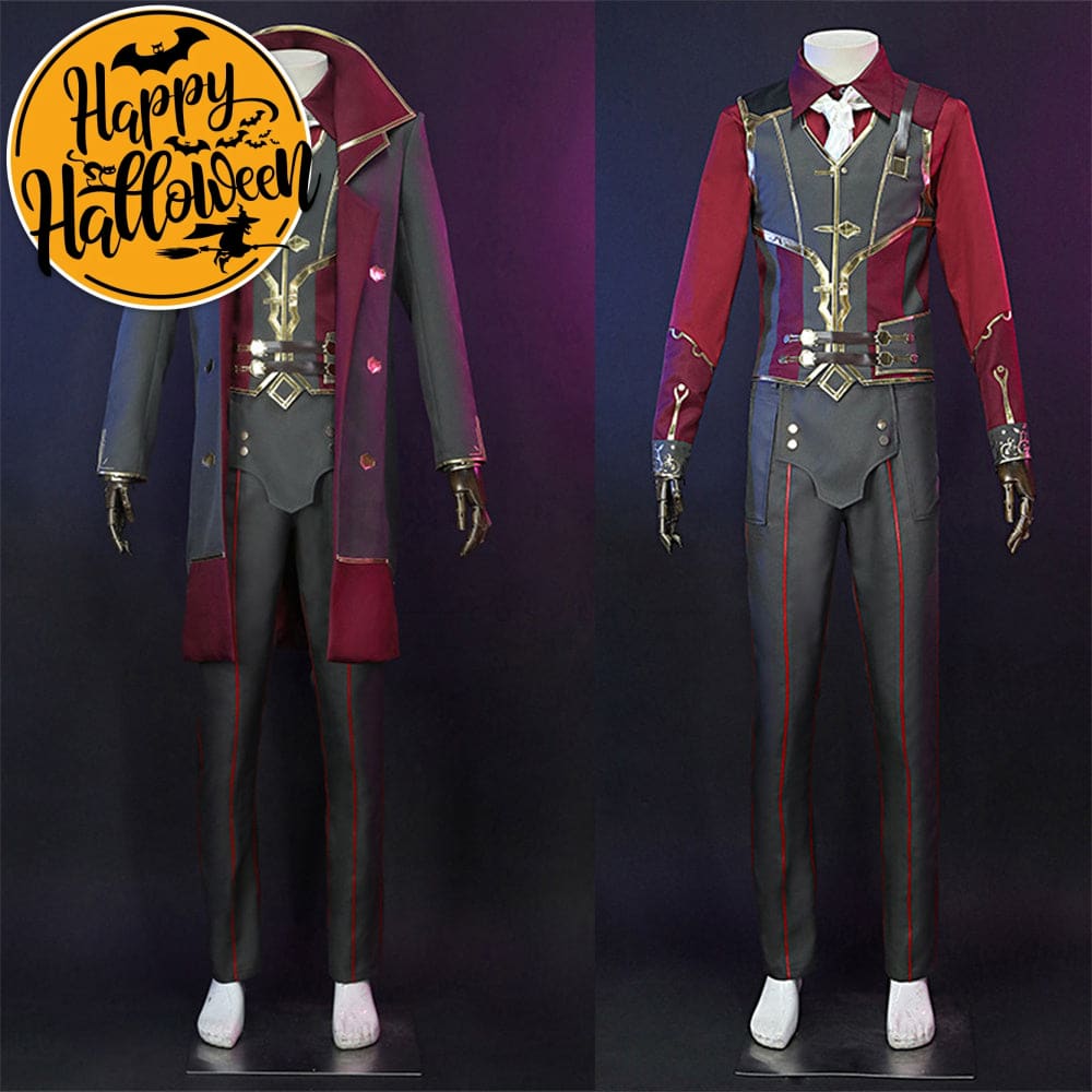 【In Stock】Game Arcane: League Of Legends Cosplay Silco Costume Costumes