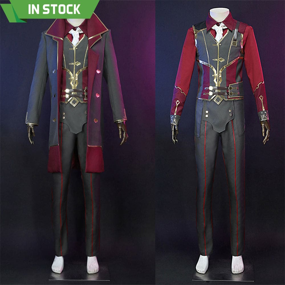 【In Stock】Game Arcane: League Of Legends Cosplay Silco Costume Costumes