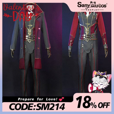 【In Stock】Game Arcane: League Of Legends Cosplay Silco Costume Costumes