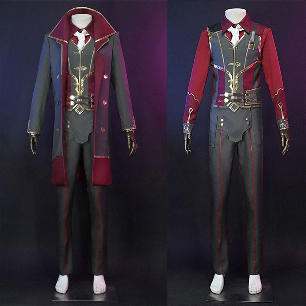 【In Stock】Game Arcane: League Of Legends Cosplay Silco Costume Costumes