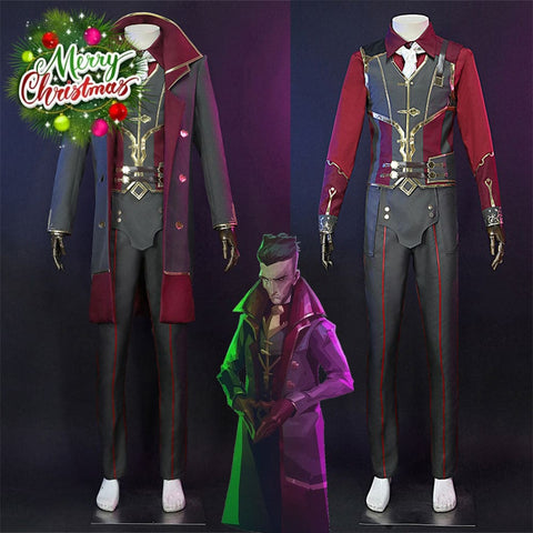 【In Stock】Game Arcane: League Of Legends Cosplay Silco Costume Costumes