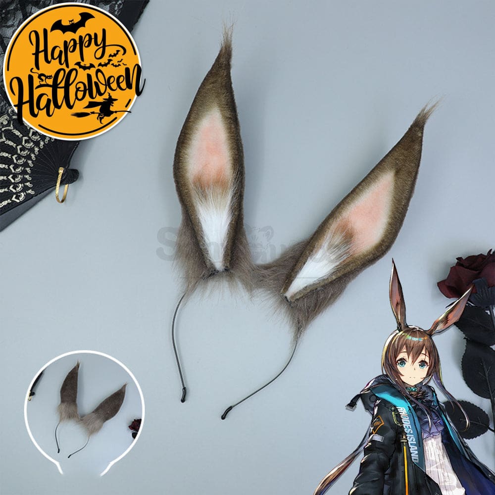 【In Stock】Game Arknights Cosplay Amiya & Savage’s Ears Props Prop